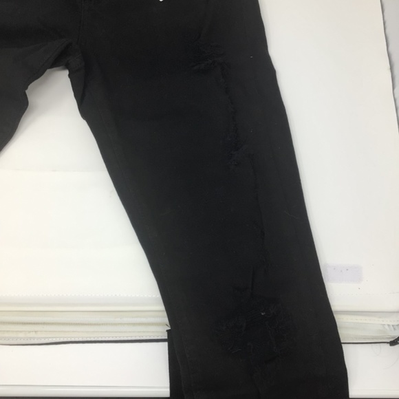 NWT Guess 1981 Destroyed High-Rise Skinny Jeans Size 29 or 30 - Picture 2 of 15